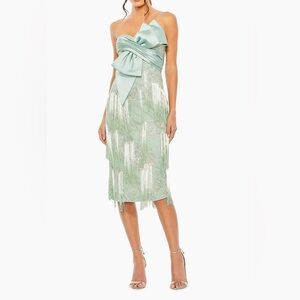 Mac Duggal strapless bodycon